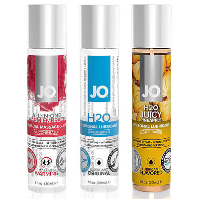 Змазка на водній основі смакові System JO Limited Edition Tri Me Triple Pack Classics
