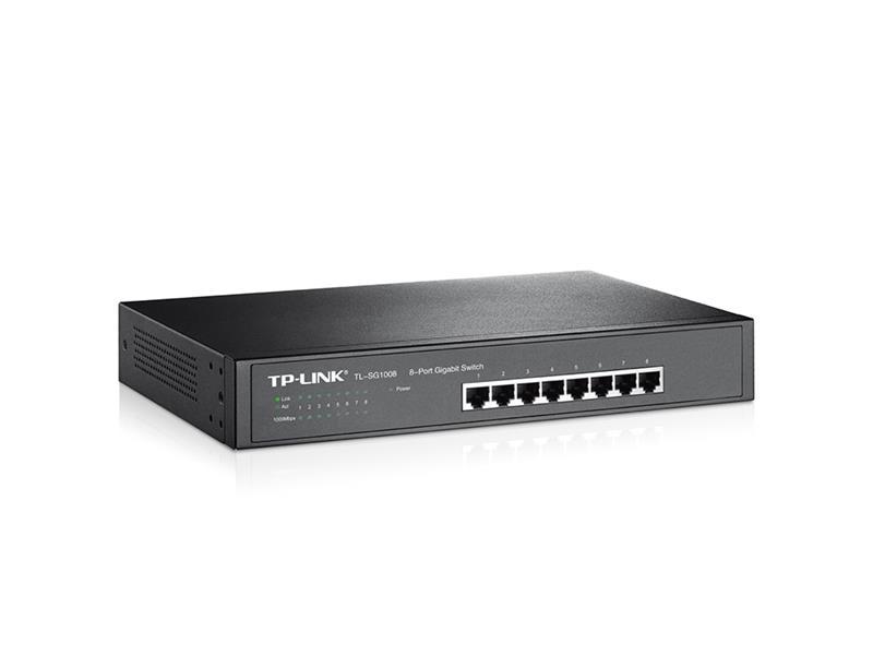 Комутатор TP-Link TL-SG1008, фото 1