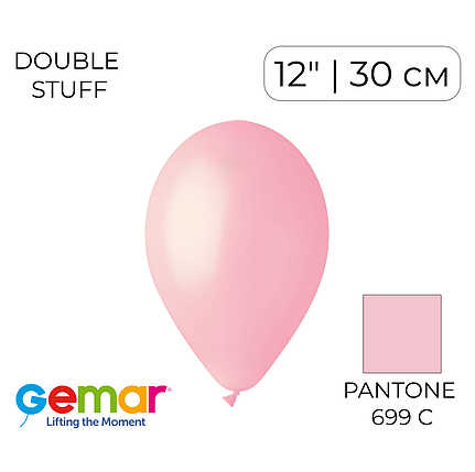 Дабл Стафф GEMAR-ДЖ 12" 001 в 073 Ніжно-Рожевий | Baby Pink, фото 1