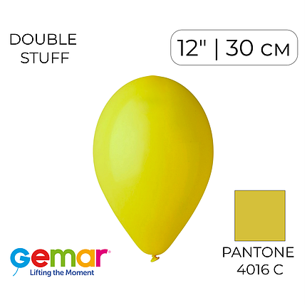Дабл Стафф GEMAR-ДЖ 12" 048 в 003 Гірчичний | Mustard, фото 1