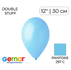 Дабл Стафф GEMAR-ДЖ 12" 001 в 072 Небесно-Блакитний | Sky Blue