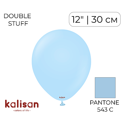 Дабл Стафф KALISAN-КЛ 12" 37 в 20 Ніжно-Блакитний | Baby Blue, фото 1