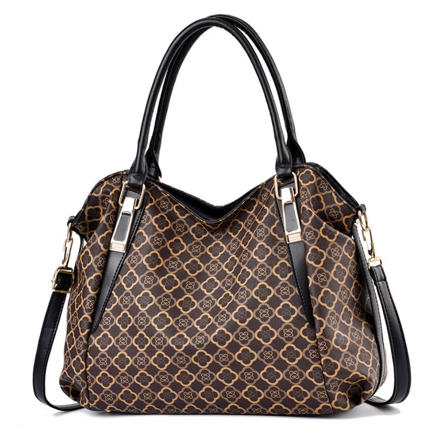 Велика коричнева сумка хобо