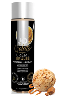 Змазка на водній основі System JO GELATO CremeBrulee (120 мл) без цукру, парабенів і пропіленгліколю