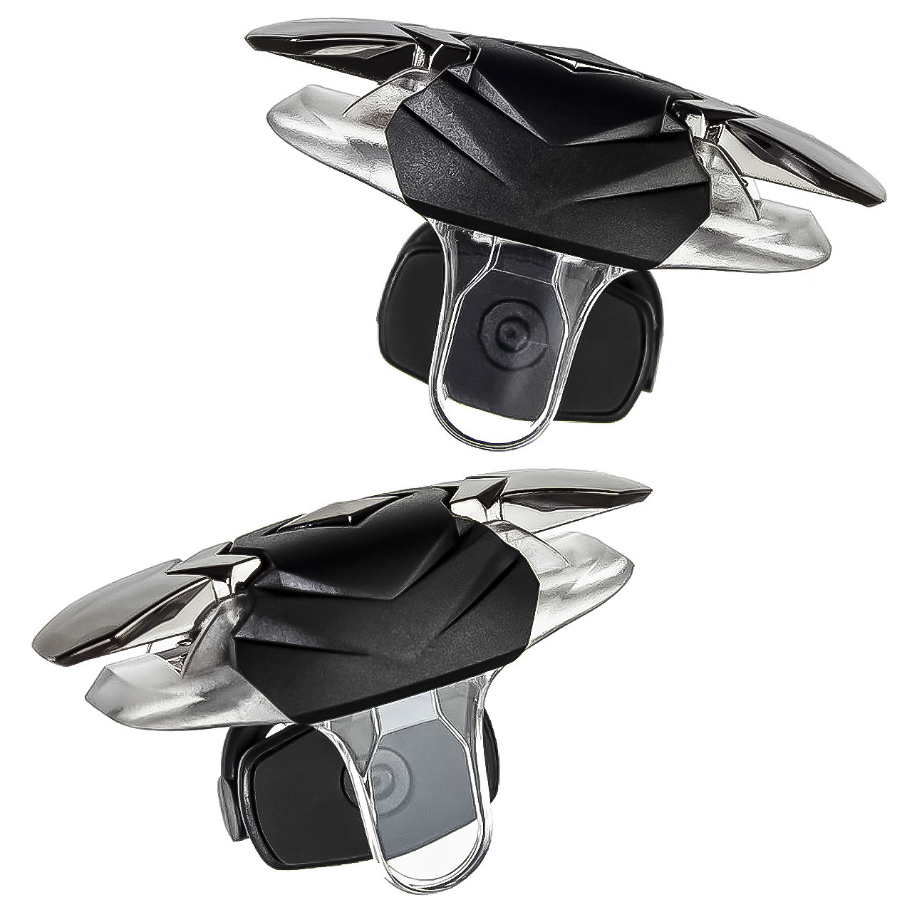 Тригери курки клікери прозорі на телефон смартфон Ghost для пабг пубг PUBG Standoff 2 Android iPhone, фото 1