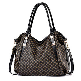 Стильна коричнева сумка хобо