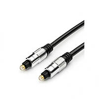 Кабель оптоволоконний Atcom Toslink - Toslink (M/M), 1.8 м, чорний (10703) пакет