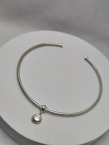 Срібний Чокер с камінчиком 005.051, фото 2