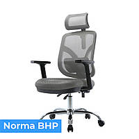Крісло офісне ергономічне ANGEL jOkasta сіре