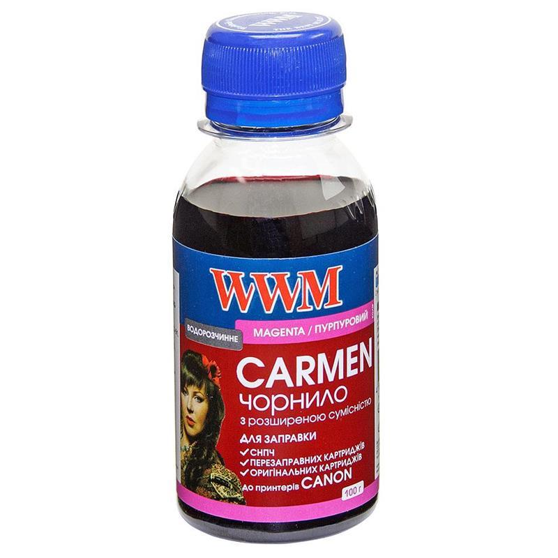 Чорнило WWM Canon Universal Carmen Magenta (CU/M-2) 100г, фото 1