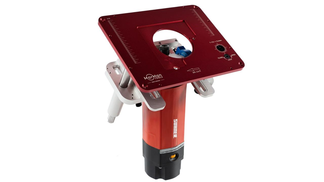 Поворотний підйомник фрезера MarMan Tools RL3.0K (формат Kreg) для фрезерного двигуна