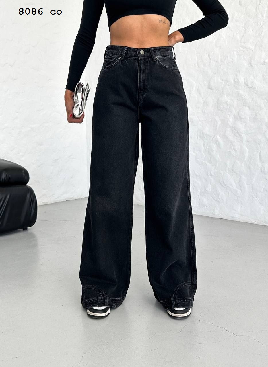 Джинси Wide leg 8086 со, фото 1