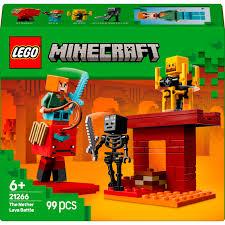 Конструктор LEGO Minecraft Битва з лавою у Незері 21266, 5 x 14 x 12 см, фото 1