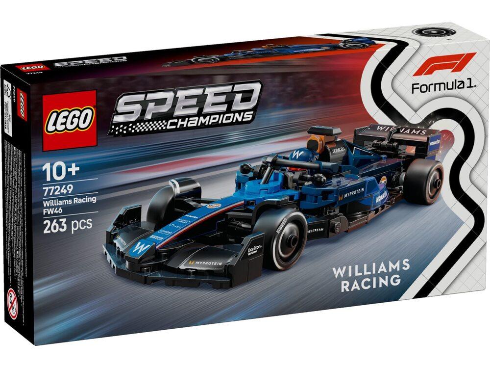 Конструктор LEGO Speed Champions Автомобіль F1 Williams FW46, 77249, 5*26*14 cm, деталей 263, фото 1