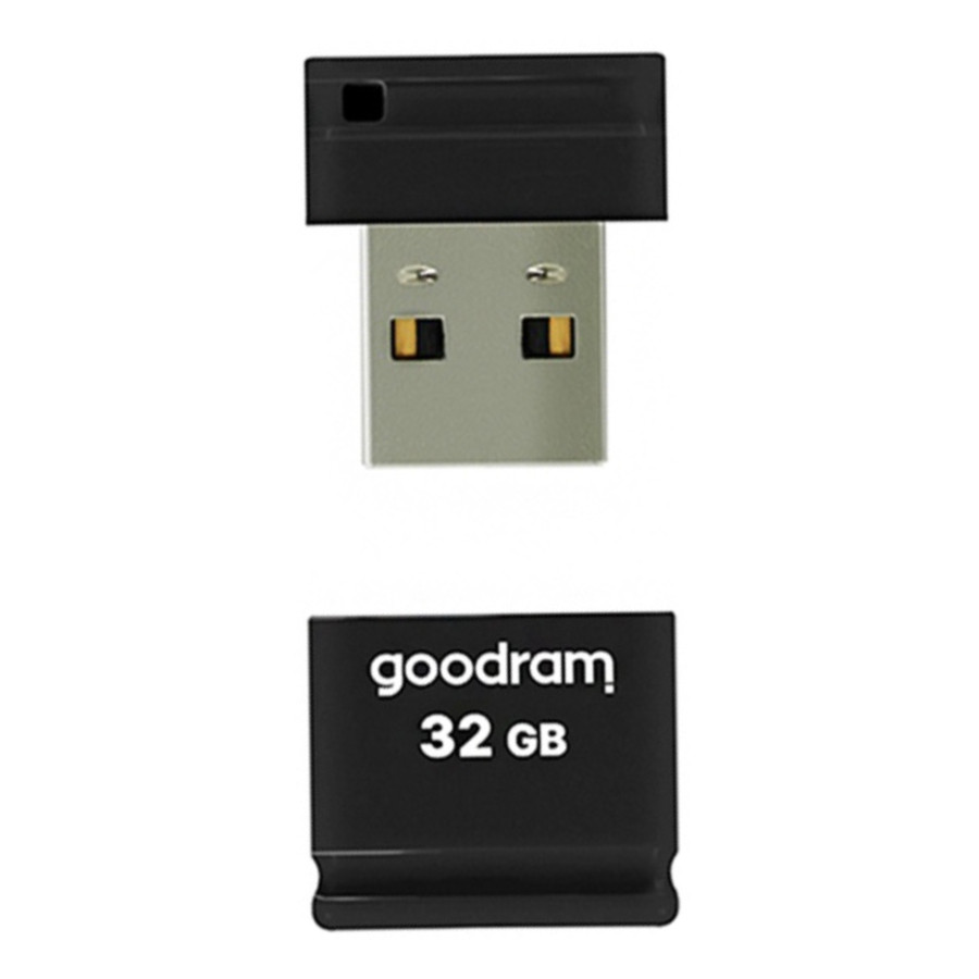 Флеш-накопичувач USB2.0 32GB Goodram UPI2 (Piccolo) Black (UPI2-0320K0R11), фото 1