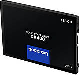 Накопичувач SSD 128GB Goodram CX400 Gen.2 2.5" SATAIII 3D TLC (SSDPR-CX400-128-G2), фото 2