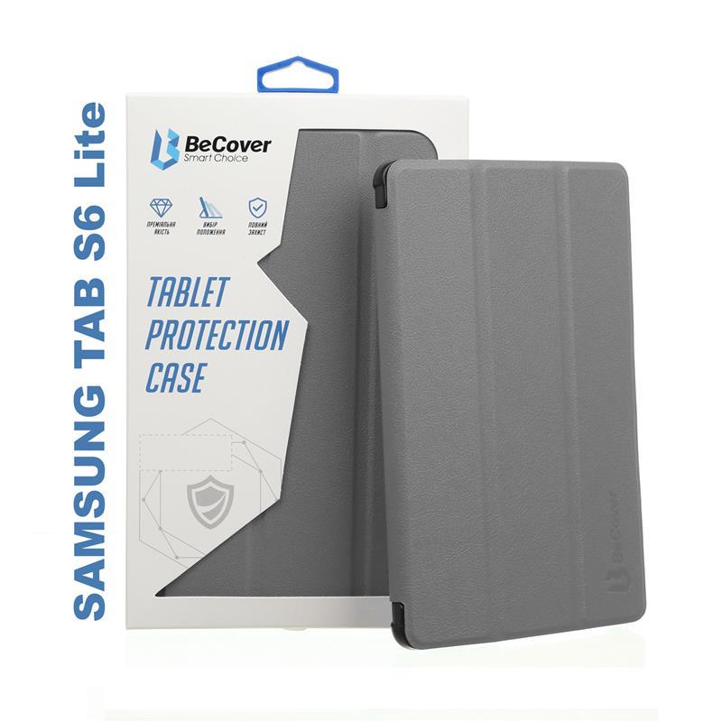 Чохол-книжка BeCover Smart для Samsung Galaxy Tab S6 Lite 10.4 P610/P613/P615/P619 Gray (705215), фото 1