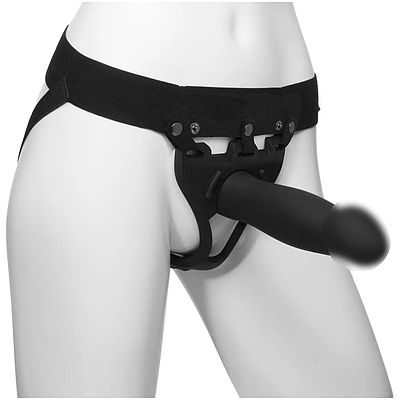 Страпон унісекс Doc Johnson Body Extensions — Be Bold, порожниста насадка