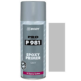 Епоксидний ґрунт спрей сірий Body P981 Epoxy Primer Spray Grey 400мл