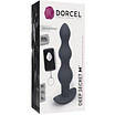 Анальний вібратор Dorcel DEEP SECRET M, силікон, діаметри 3 см, 3,7 см, 4,4 см, фото 4