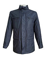Вітровка подовжена чоловіча Voronin V129 темно-синій 46