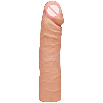 Фалоїмітатор подвійний Doc Johnson The D — Double D — 16 Inch — ULTRASKYN, діаметр 4,4 см, Vack-U-Lock