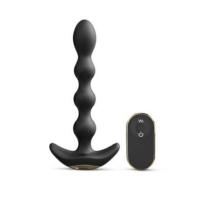 Анальний вібратор-буси Dorcel FLEXI BALLS, гнучке дуло, пульт ДК