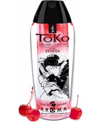 Лубрикант на водній основі Shunga Toko AROMA Blazing Cherry 165 мл