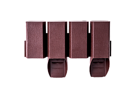 Декоративна огорожа / декоративний бордюр для клумб, грядок та доріжок 3,8 метри Теракот