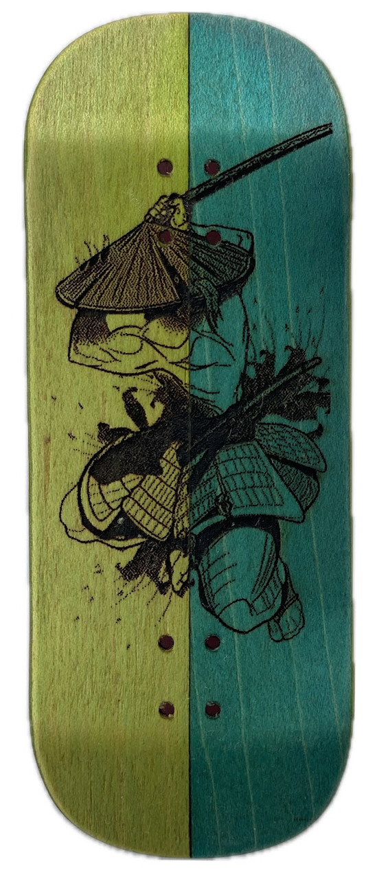 Дека для фігерборда Workers FB Samurai Green High Popsicle 36 mm, фото 1