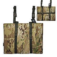 Тактичний розкладний каремат на 5 секцій. Каремат розкладний - "Marck-men", 40х30см.