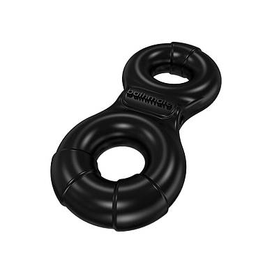 Ерекційне віброкольце Bathmate Vibe Ring Eight, подвійне, для члена та мошоки