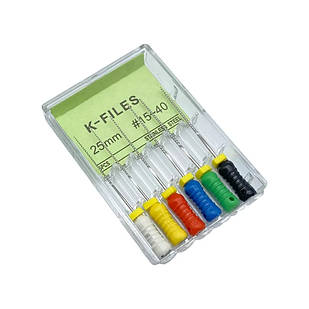 K-FILES 25mm. №45-80 6шт. КА ФАЙЛИ 25мм. №45-80 6шт.