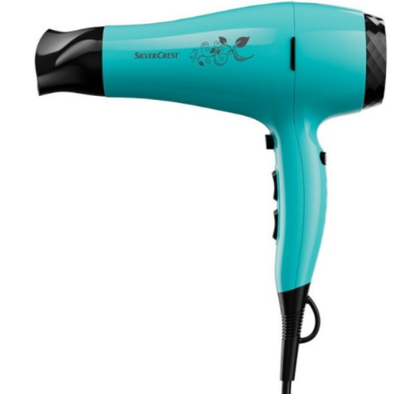 Фен із функцією іонізації Silver Crest SHTR 2200 F3 концентратором та дифузором 2200 Вт