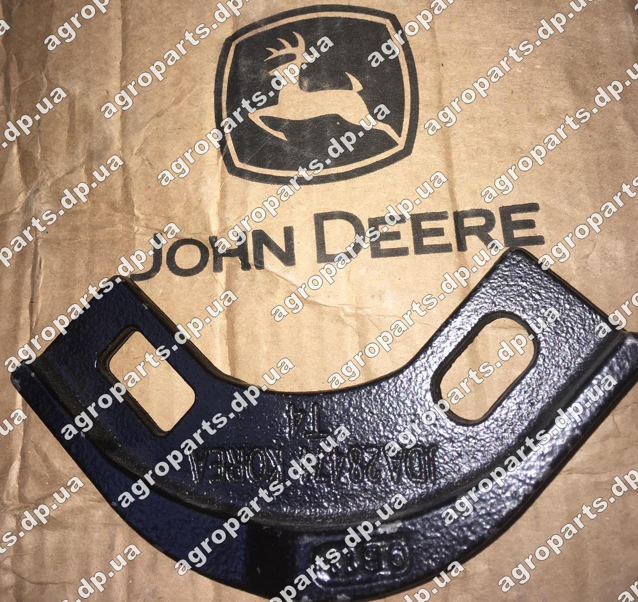 Упор А28474 підшипника борони John Deere GUARD, WEAR з/ч защита А28474