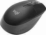 Миша бездротова Logitech M190 Wireless Charcoal (910-005905), фото 4