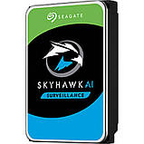 Накопитель HDD SATA 12.0TB Seagate SkyHawk AI Surveillance 7200rpm 256MB (ST12000VE001), фото 2