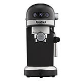 ARDESTO Кавоварка рожкова 1.4л, мелена, ручний капуч, підігрів чашок, чорний, фото 6