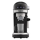 ARDESTO Кавоварка рожкова 1.4л, мелена, ручний капуч, підігрів чашок, чорний, фото 7