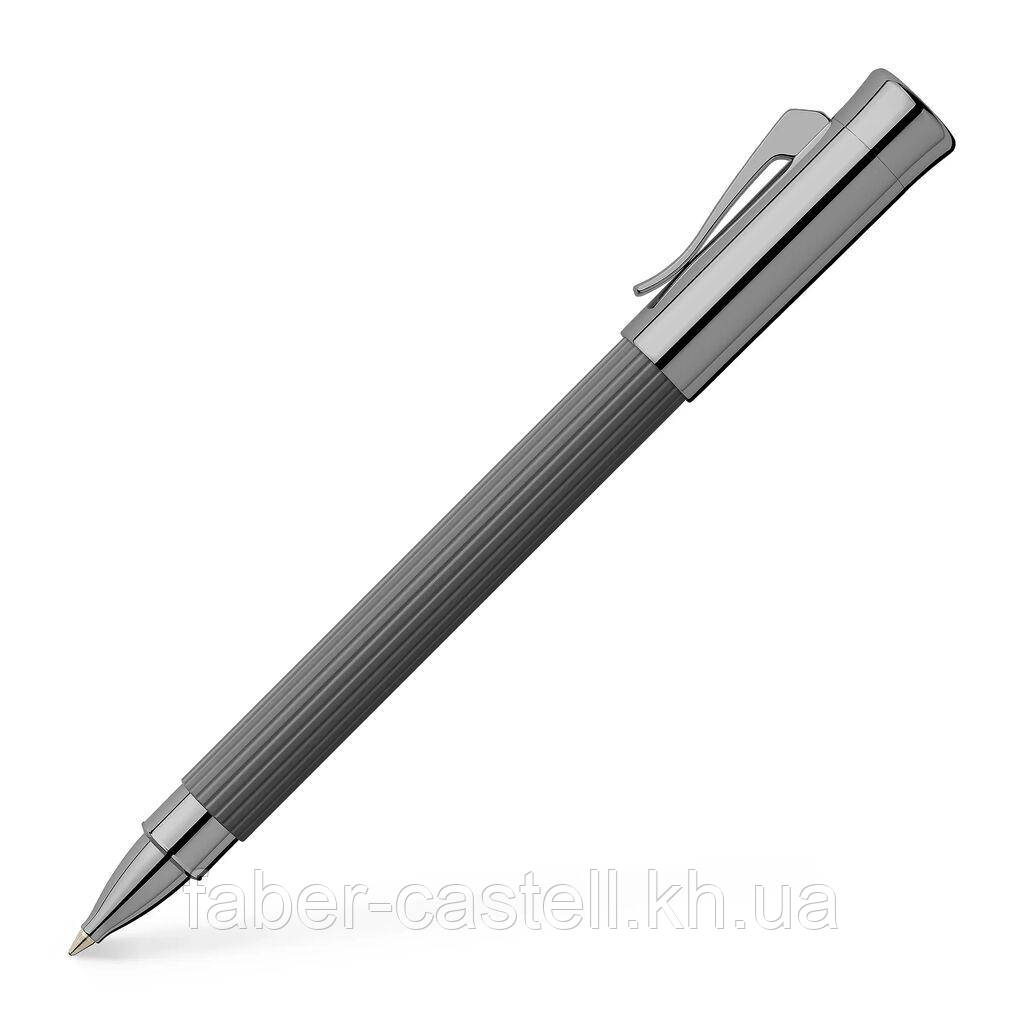 Ручка ролер Graf von Faber-Castell з колекції Tamitio Stone Grey, корпус сірий, 141598