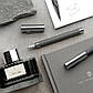 Ручка перова Graf von Faber-Castell з колекції Tamitio Stone Grey, корпус сірий, перо F (0,5 мм), 141781, фото 7