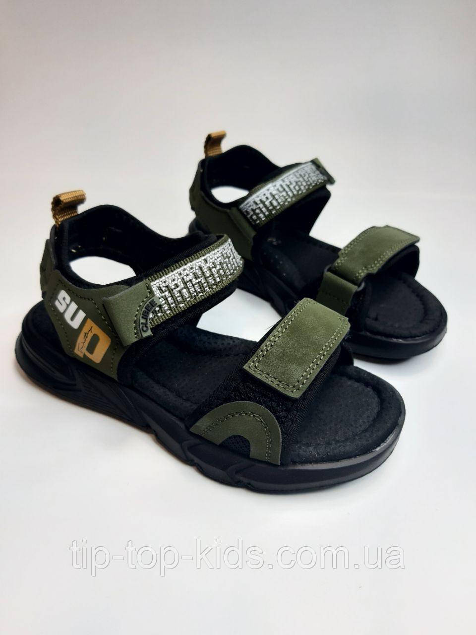 Босоніжки для хлопчика Clibee 376-4 green зелені р.27,29,30, фото 1