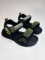 Босоножки для мальчика Clibee 359-4 green хаки р.31,36