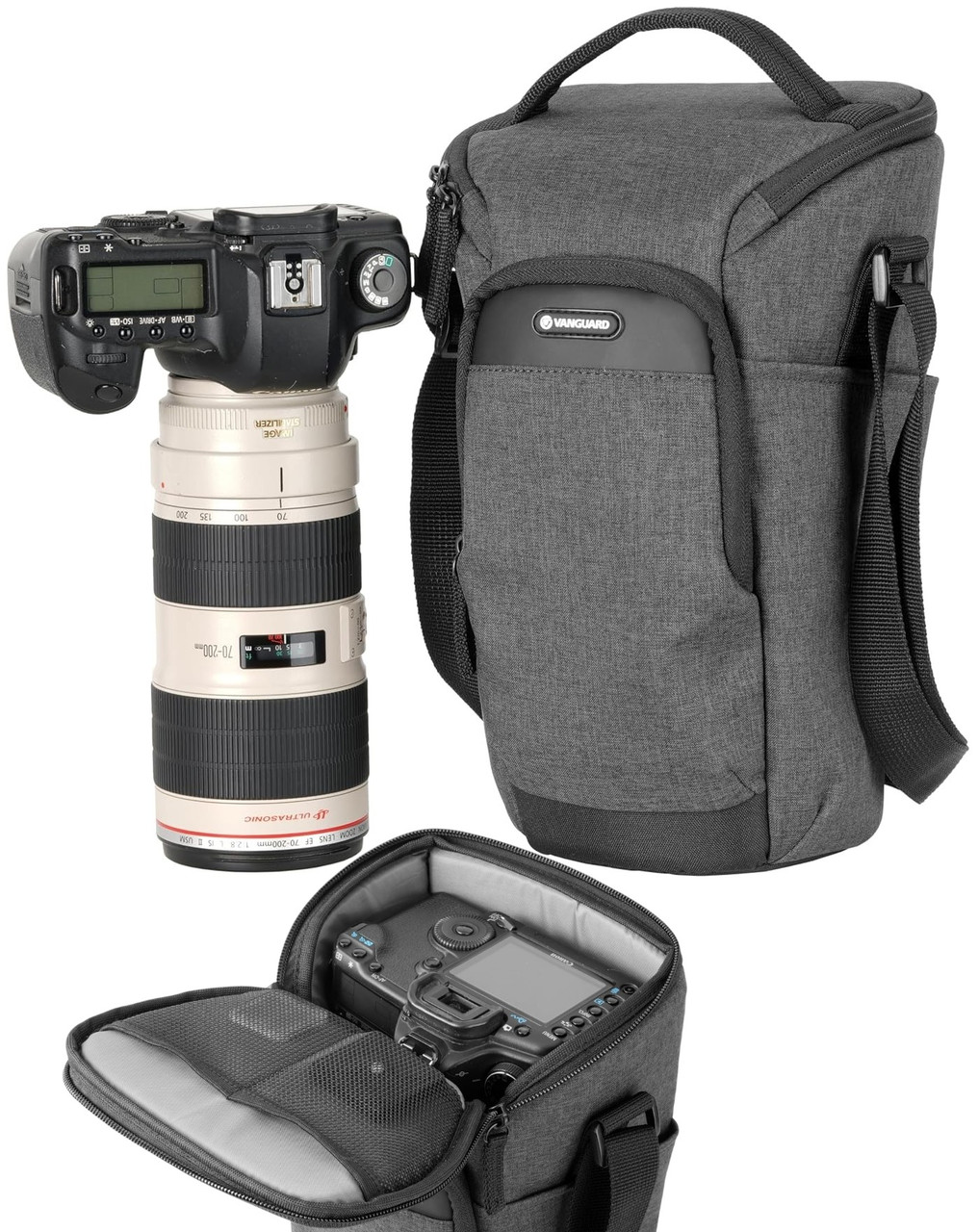 Наплічна сумка Vanguard Vesta Aspire 16Z Gray | Для фото- відеотехніки DSLR, CSC, Nikon, Canon, Sony