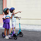 Захисний шолом Micro зелений з малюнком навушників AC2111BX, фото 3