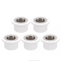 Ремонтна муфта для відновлення різьбових з'єднань у системах водопостачання (Біла) Набір 10 шт. SIATOOL