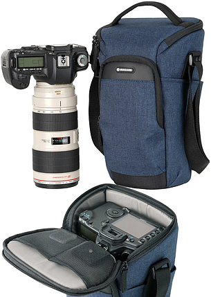 Наплічна сумка Vanguard Vesta Aspire 16Z Navy | Для фото- відеотехніки DSLR, CSC, Nikon, Canon, Sony, фото 1