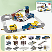 Трек для машинок, інтерактивна дитяча іграшка трек для машинок трансформерів, вантажівки, фото 2