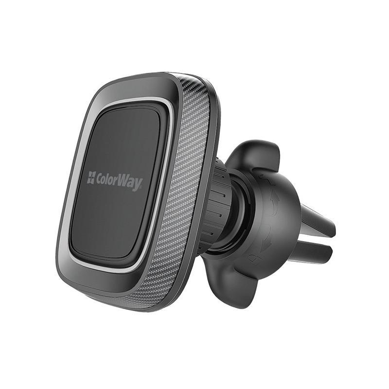 Тримач автомобільний СolorWay магнитний Air Vent-2 Gray (CW-CHM05-GR), фото 1