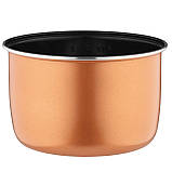 ARDESTO Мультиварка, 860Вт, чаша-5л, електронне керув., метал/пластик, бронзовий, фото 8